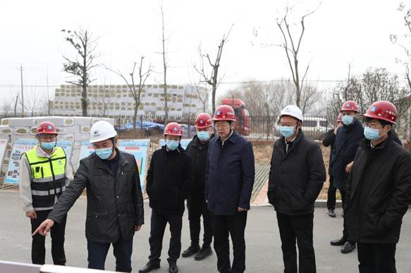 市住建局陳勇局長帶隊調(diào)研青島市即墨國際健康驛站項(xiàng)目